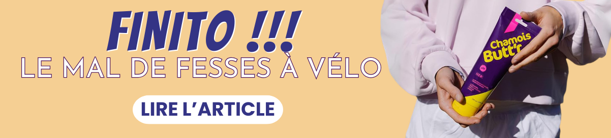 mal de fesses &agrave; v&eacute;lo